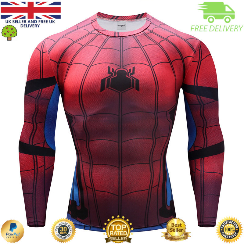 maglia di spiderman
